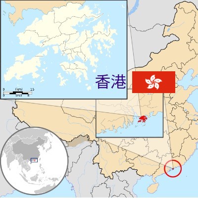 香港世界地圖